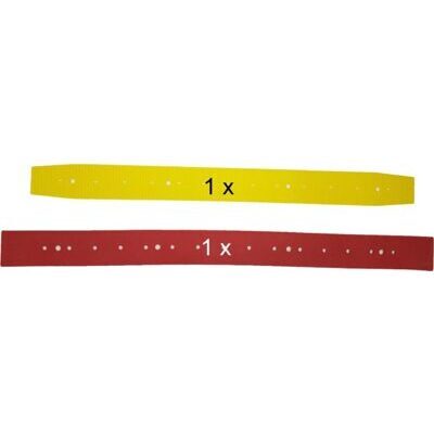 Hefter Sauglippensatz Turnado 55 (4 mm) - gelb/rot
