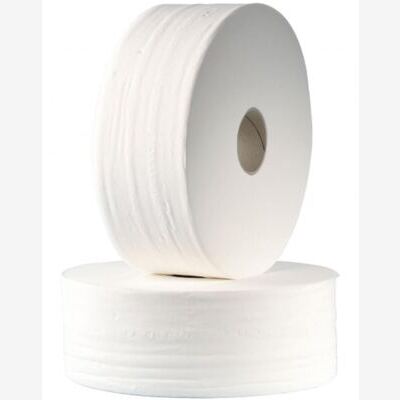 Toilettenpapier Mini-Jumborolle 2-lagig D=21 cm