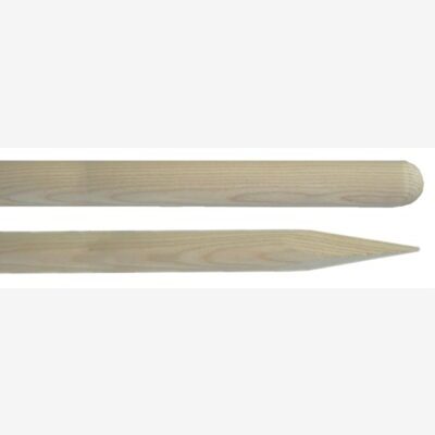 Holzstiel gespitzt für Bambusbesen 150 cm