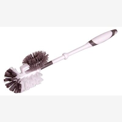 Brosse de WC Flex avec tête flexible et nettoie-rebord