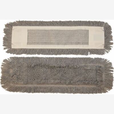 Kombi-Mop Baumwolle/Polyester grau 50 cm