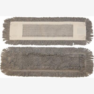 Kombi-Mop Baumwolle/Polyester grau