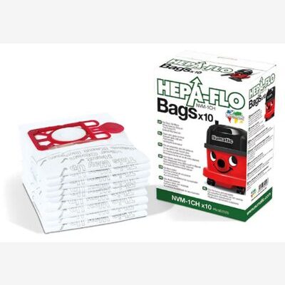 HEPA-FLO Vlies-Staubbeutel NVM-1CH (10 Stück)