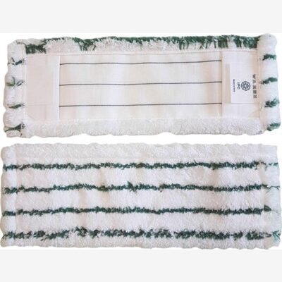 Kombi-Mop Mikrofaser mit grünen Abrasivstreifen