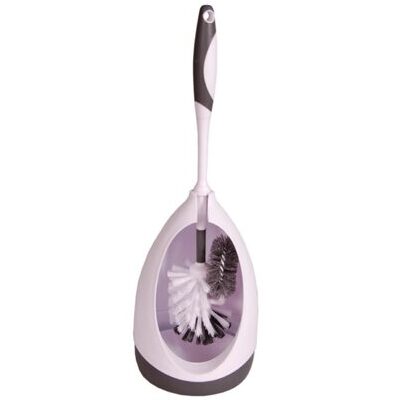 WC-Garnitur Flex (Bürste mit flexiblem Kopf und Randreiniger)