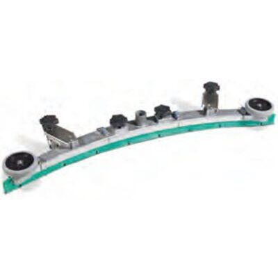 Saugfuss 750 höhenverstellbar kpl. (944 mm) semiparabolisch