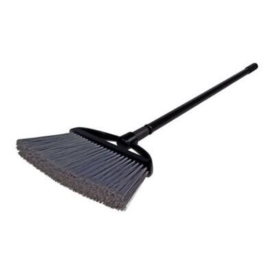 Besen zu Langstielgarnitur graue Borsten