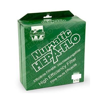HEPA-FLO Vlies-Staubbeutel NVM-2BH (10 Stück)