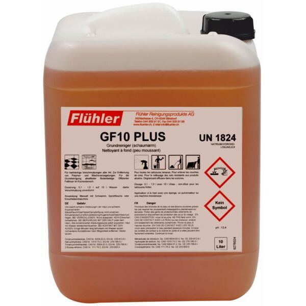 GF10 PLUS Grundreiniger schaumarm