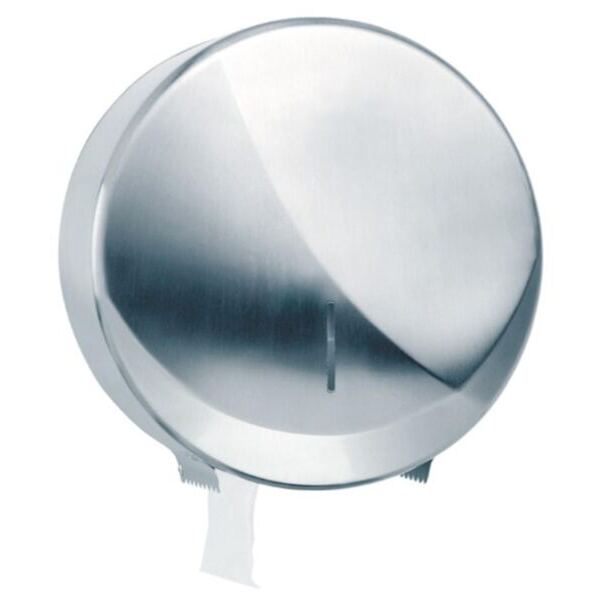 Jumbo-Rollenhalter D=300 mm Inox satiniert