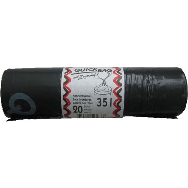 Abfallsäcke mit Zugband 35 l