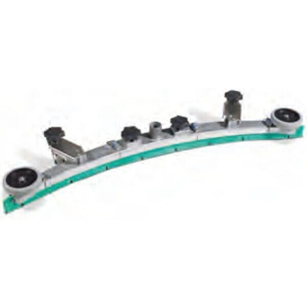 Saugfuss 750 höhenverstellbar kpl. (944 mm) semiparabolisch