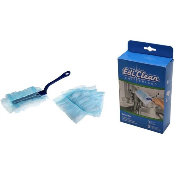 Set capteur de poussière Dusty (1 poignée / 5 chiffons poussière)