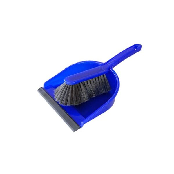 Kehrschaufel/Wischer Set blau