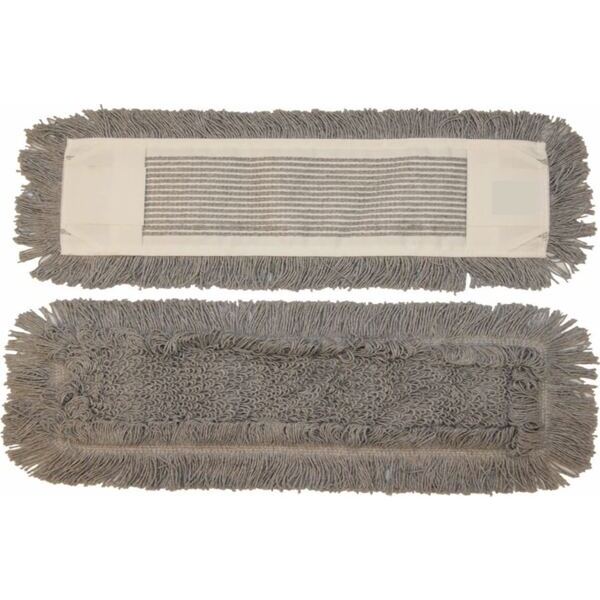 Kombi-Mop Baumwolle/Polyester grau 50 cm