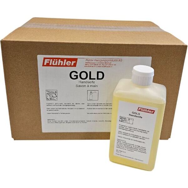 GOLD Handseife 16 x 0.5 l