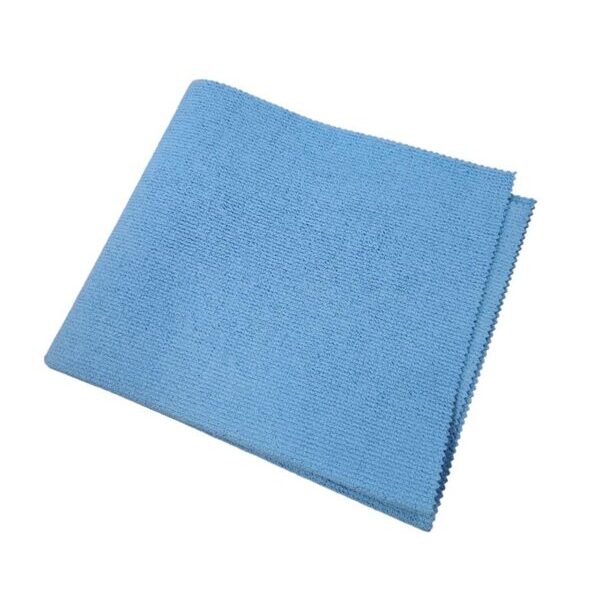 Chiffon en microfibres recouvert PU bleu
