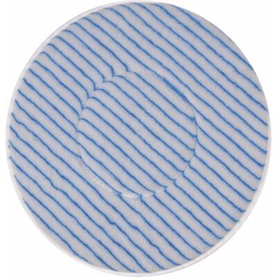 Microfaser-Pad weiss/blau