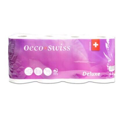 Oeco Swiss Deluxe Toilettenpapier 4-lagig